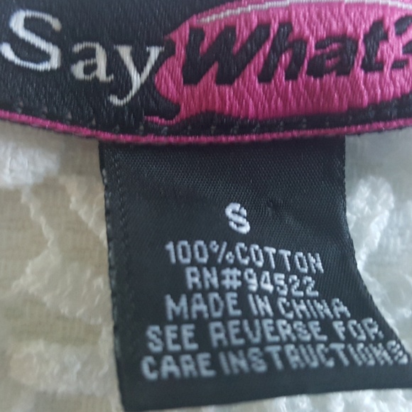 Say what crocheted tank top - Picture 4 of 4